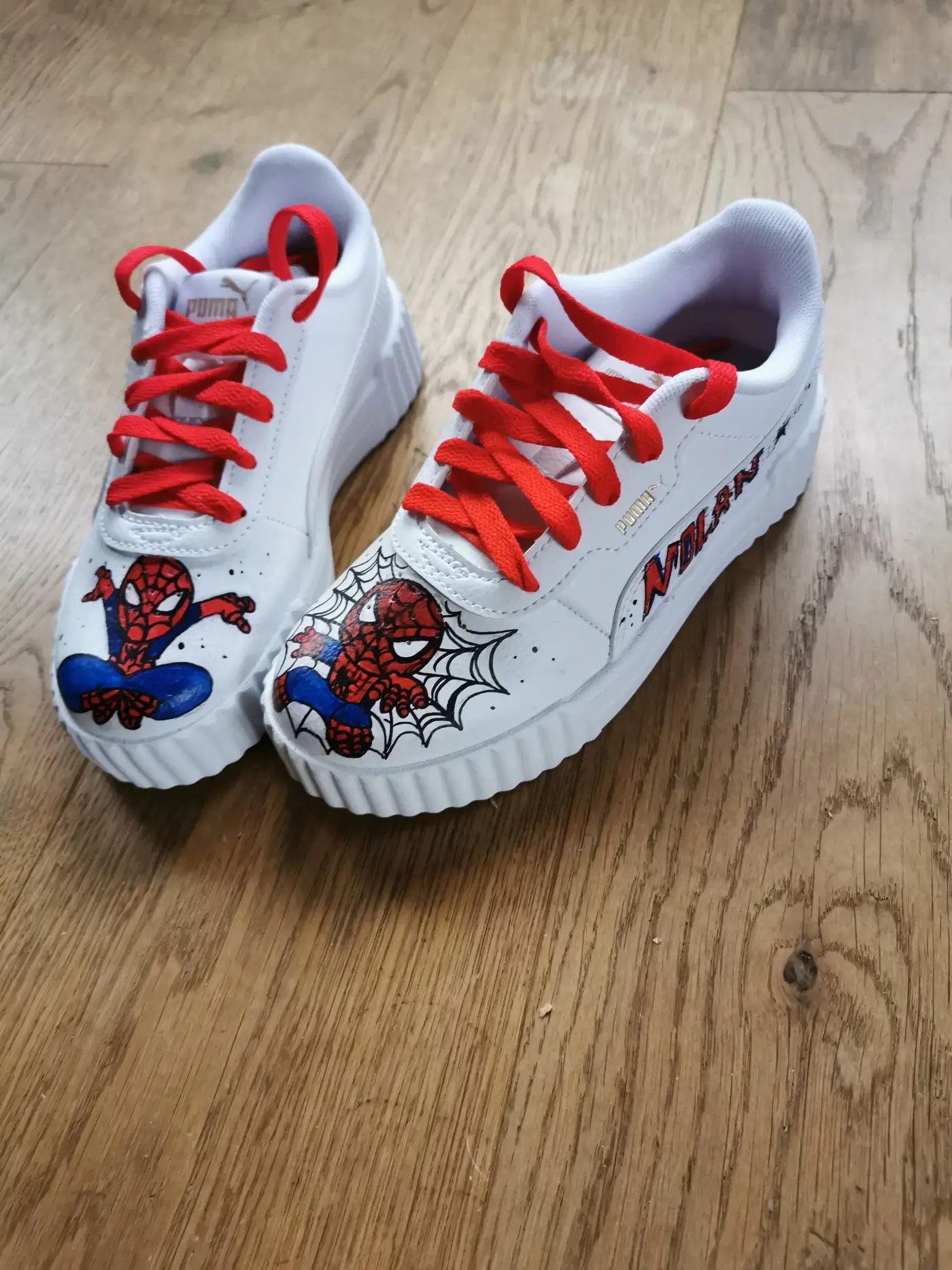 Chaussures Spiderman pour enfant - custom kids